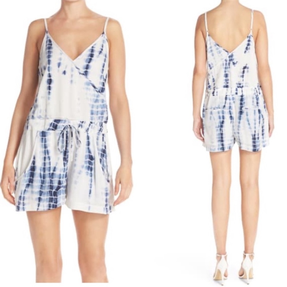 French Connection tie dye romper